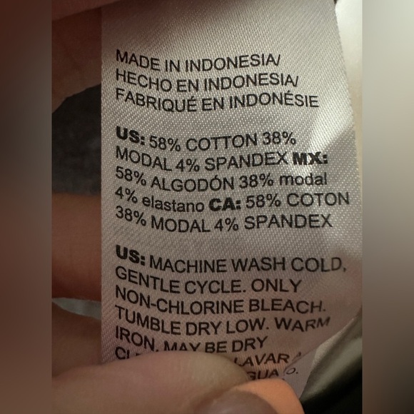 Chico’s Zenergy Gray 3/4 Sleeve Lightweight Pullover Women's Top Size XL - Picture 7 of 8